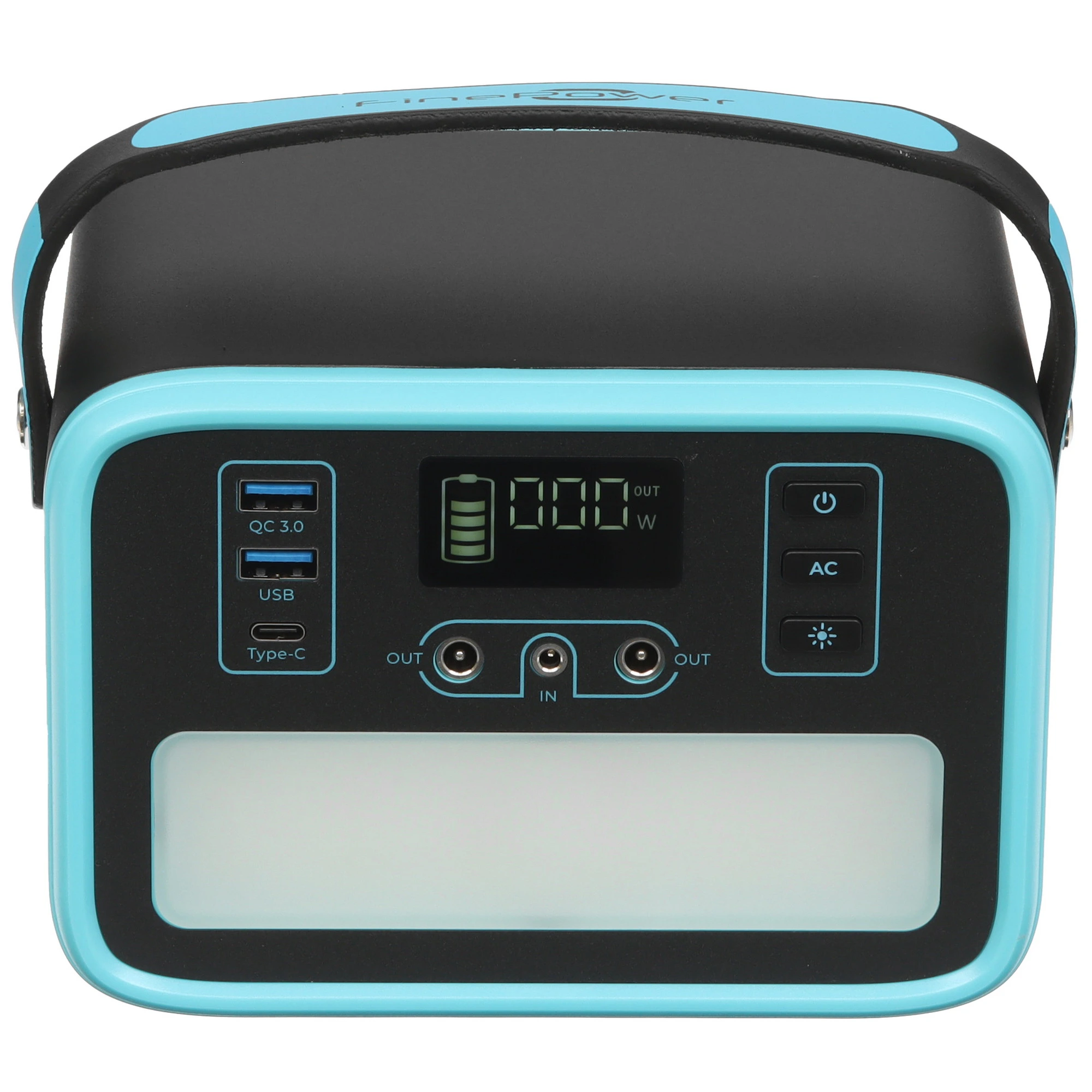 Электростанция портативная FinePower Zeus 150 (153,6Wh/0,4W), черный 3 Электростанция портативная FinePower Zeus 150 (153,6Wh/0,4W), черный 3