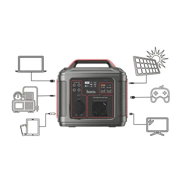 Портативная зарядная станция HOCO DB28 80000 mAh 300W 2 Портативная зарядная станция HOCO DB28 80000 mAh 300W 2