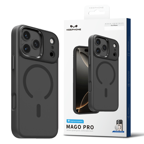 Накладка Keephone Mago Pro Series для iPhone 18Pro Max black 1 Накладка Keephone Mago Pro Series для iPhone 18Pro Max black 1