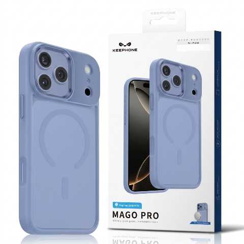 Накладка Keephone Mago Pro Series для iPhone 18Pro light blue 1 Накладка Keephone Mago Pro Series для iPhone 18Pro light blue 1