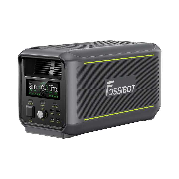Портативная электростанция Fossibot F3000 3000 Вт, 2048 Вт·ч, LiFePO4 EU 1 Портативная электростанция Fossibot F3000 3000 Вт, 2048 Вт·ч, LiFePO4 EU 1