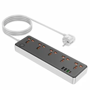 Сеть.Удлинитель HOCO AC14A Rico 5-position socket(PD30W/1C3A) black 1 Сеть.Удлинитель HOCO AC14A Rico 5-position socket(PD30W/1C3A) black 1