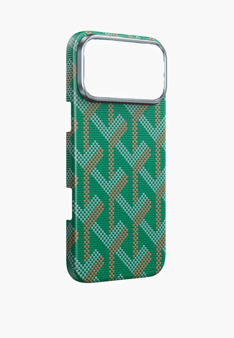 Накладка Keephone KEVLAR Prague для iPhone 17Pro Max/18Pro Max moss 1 Накладка Keephone KEVLAR Prague для iPhone 17Pro Max/18Pro Max moss 1