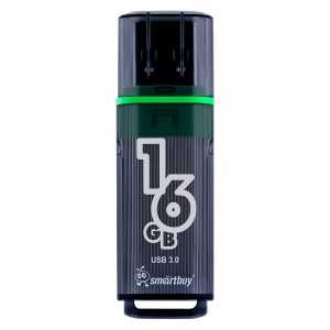 USB 3.0/3.1 накопитель Smartbuy 16GB Glossy series Dark Grey (SB16GBGS-DG) 1