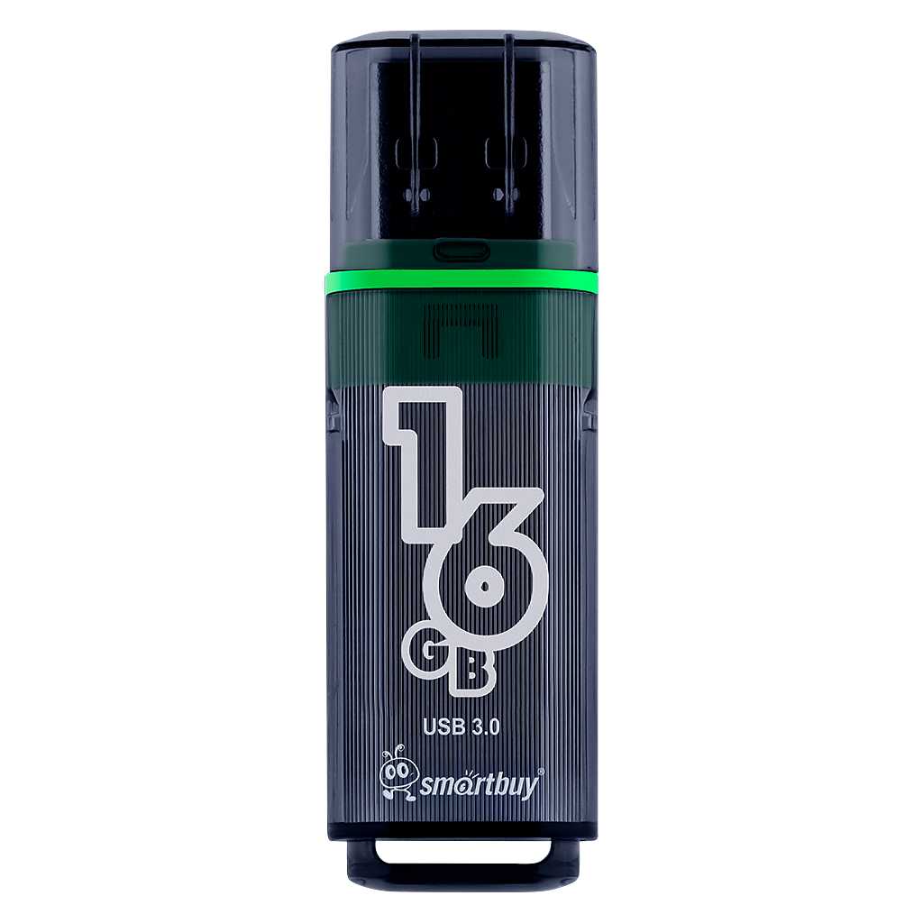USB 3.0/3.1 накопитель Smartbuy 16GB Glossy series Dark Grey (SB16GBGS-DG) 1 USB 3.0/3.1 накопитель Smartbuy 16GB Glossy series Dark Grey (SB16GBGS-DG) 1