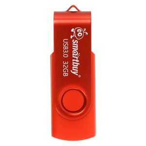 USB 3.0/3.1 накопитель Smartbuy 32GB Twist Red (SB032GB3TWR) 1