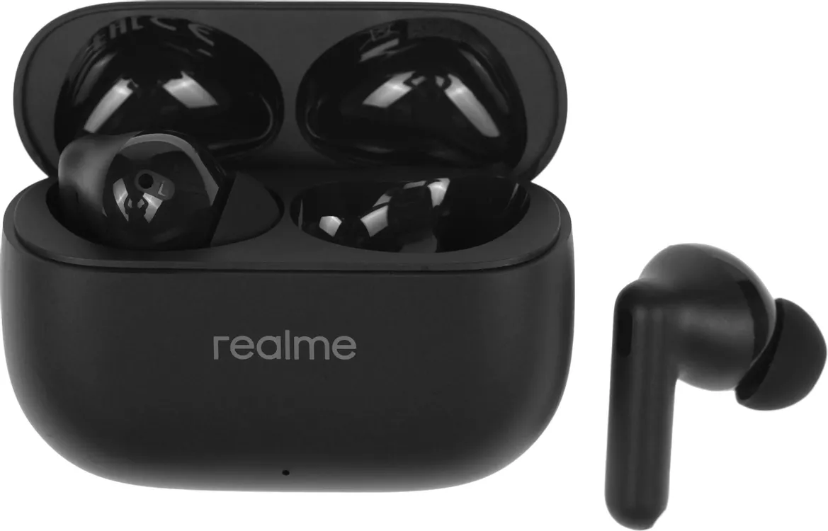 Беспроводные наушники Realme Buds T310 черный 1 Беспроводные наушники Realme Buds T310 черный 1