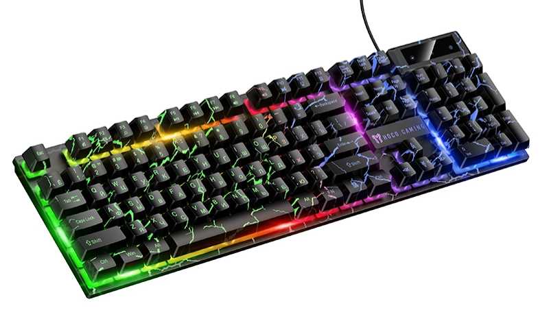 Компьютерная Клавиатура HOCO GM701 Trofeo wired gaming keyboard black 1 Компьютерная Клавиатура HOCO GM701 Trofeo wired gaming keyboard black 1