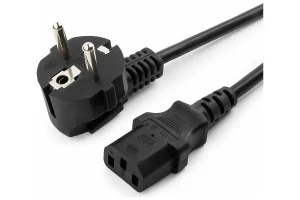 Кабель питания БП/Сеть Cablexpert PC-186-1-2, 1.8м, черный 1