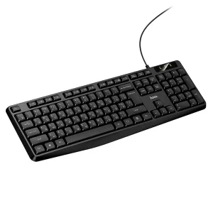 Компьютерная Клавиатура HOCO GM60 Cool wired keyboard black 1 Компьютерная Клавиатура HOCO GM60 Cool wired keyboard black 1