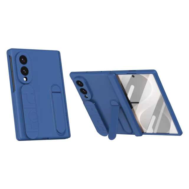 Чехол Stand Wrist Strip Case for Samsung Z Fold 8 Blue 1 Чехол Stand Wrist Strip Case for Samsung Z Fold 8 Blue 1