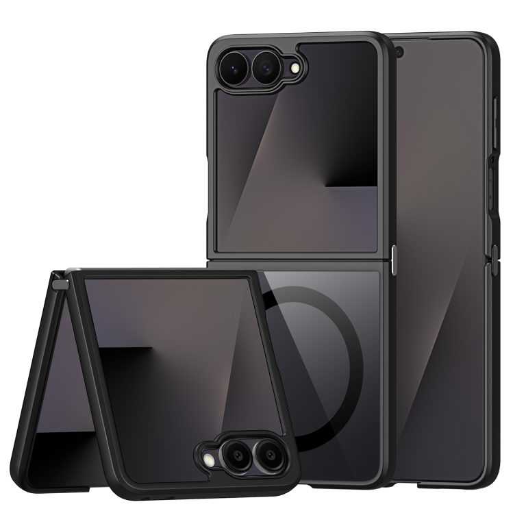 Чехол Dux Ducis Aimo Mag for Samsung ZFlip8 Black 1 Чехол Dux Ducis Aimo Mag for Samsung ZFlip8 Black 1