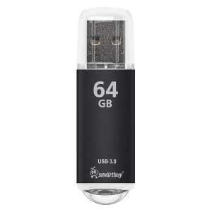 USB 3.0/3.1 накопитель Smartbuy 64GB V-Cut Black (SB64GBVC-K3) 1 USB 3.0/3.1 накопитель Smartbuy 64GB V-Cut Black (SB64GBVC-K3) 1