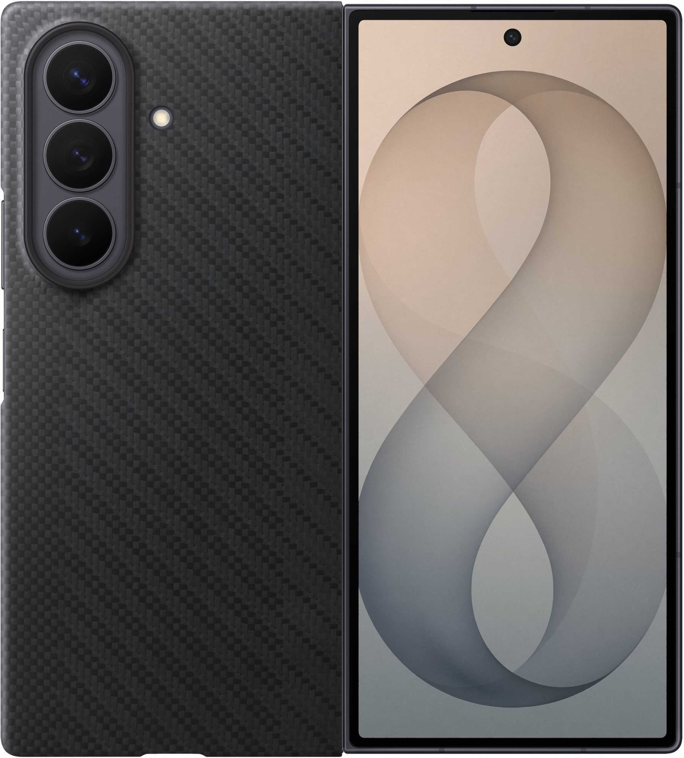 Чехол Carbon Magnet Case for Samsung Z Fold 8 Ultra Black 1 Чехол Carbon Magnet Case for Samsung Z Fold 8 Ultra Black 1