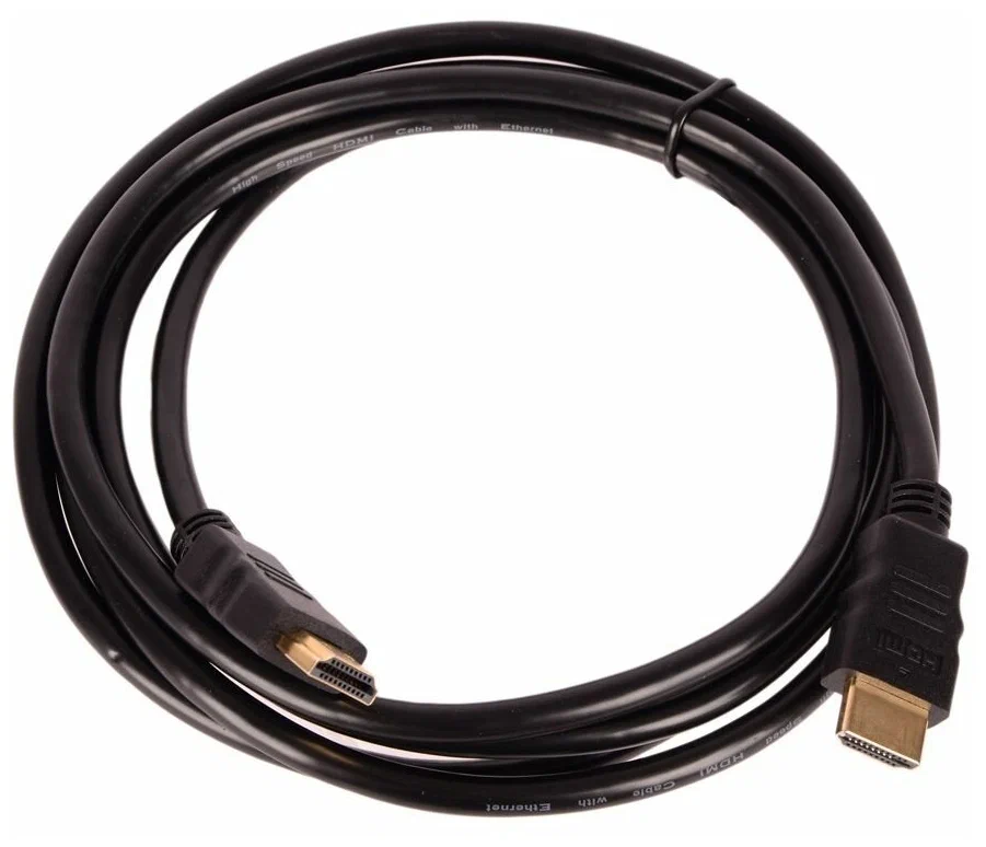 Кабель HDMI-HDMI GrifON GF-W01 4К 3м черный 1 Кабель HDMI-HDMI GrifON GF-W01 4К 3м черный 1