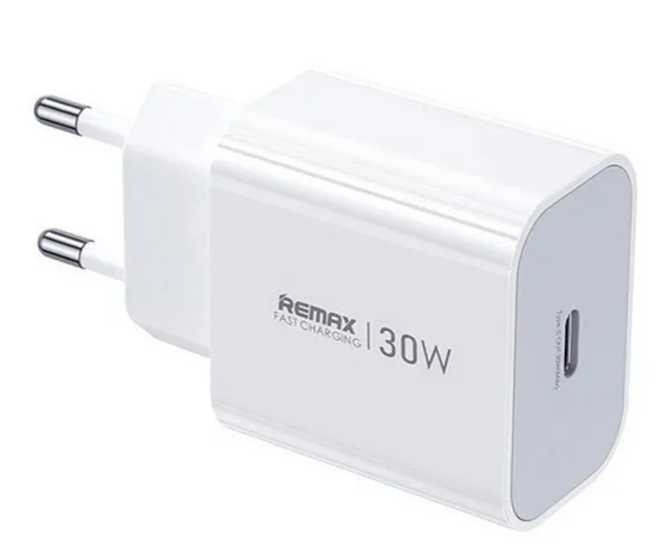 СЗУ Remax CA09 USB-C 30W white 1 СЗУ Remax CA09 USB-C 30W white 1