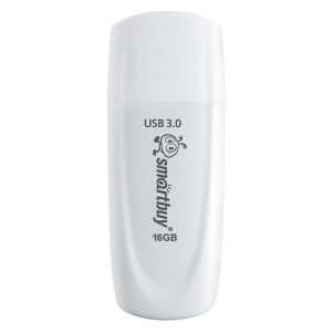 USB 3.0/3.1 накопитель Smartbuy 16GB Scout White (SB016GB3SCW) 1
