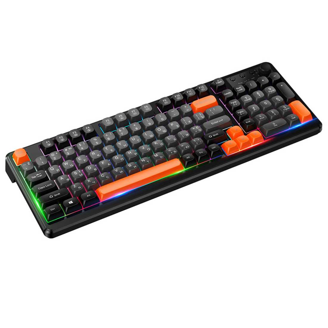 Компьютерная Клавиатура GM751 Elegante 3-mode gaming keyboard jazz black 1 Компьютерная Клавиатура GM751 Elegante 3-mode gaming keyboard jazz black 1
