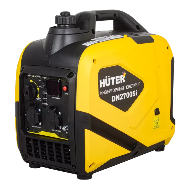 Генератор бензиновый инверторный Huter DN2700Si 2.5кВт 1 Генератор бензиновый инверторный Huter DN2700Si 2.5кВт 1